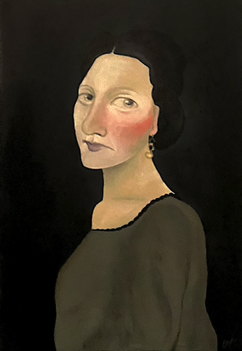 Madame Bijou, 40x50cm
Acrylic on canvas, 2023